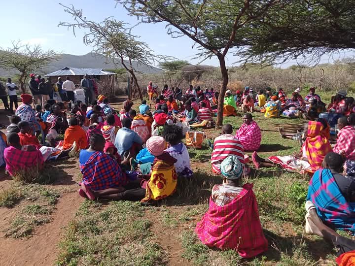 We had a meeting with the community memebers